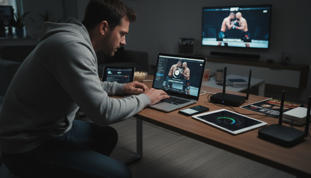 Troubleshooting UFC streaming connectivity Troubleshooting UFC streaming connectivity